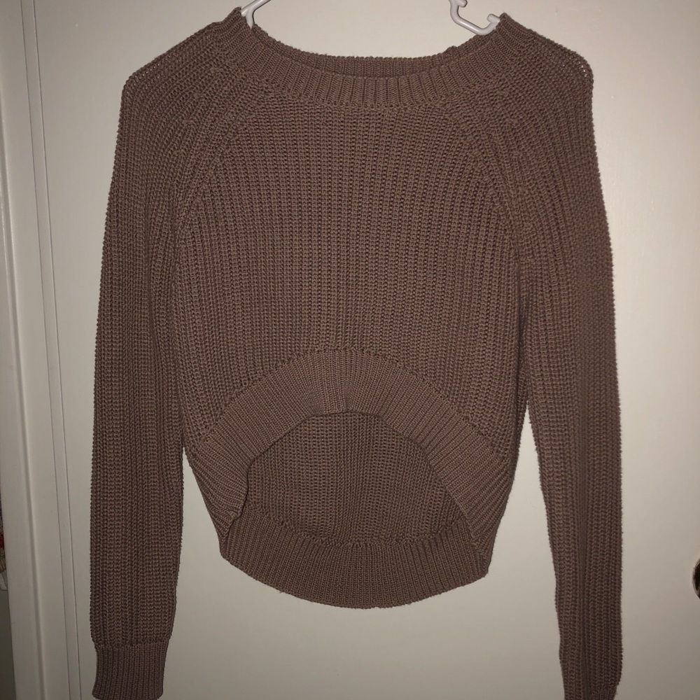 Knit Cropped Sweater
